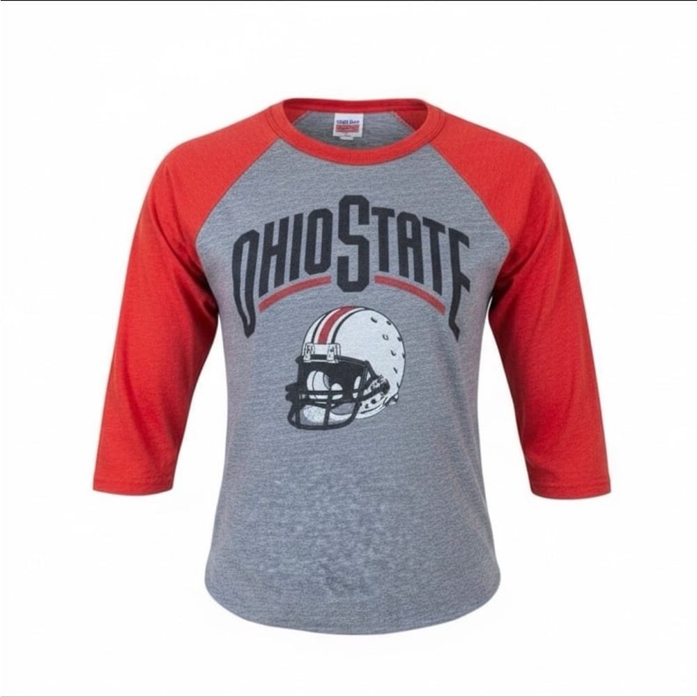 HOMAGE The Ohio State University Raglan Baseball Tee